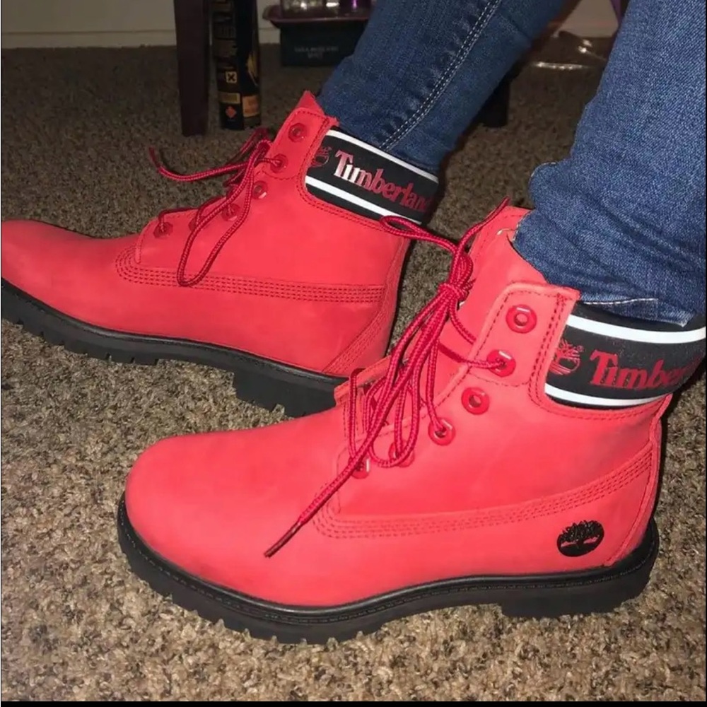 Red & Black Tims